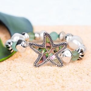 Abalone Starfish bracelet